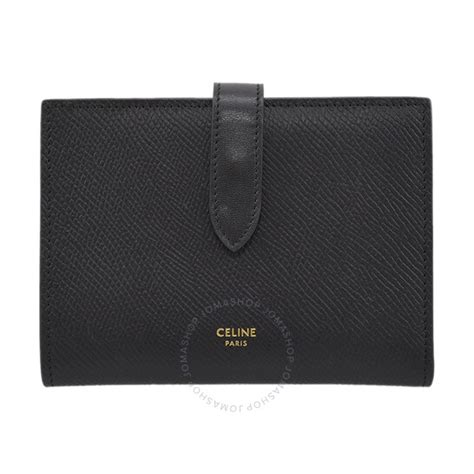 celine strap medium wallet|MEDIUM STRAP WALLET IN GRAINED CALFSKIN .